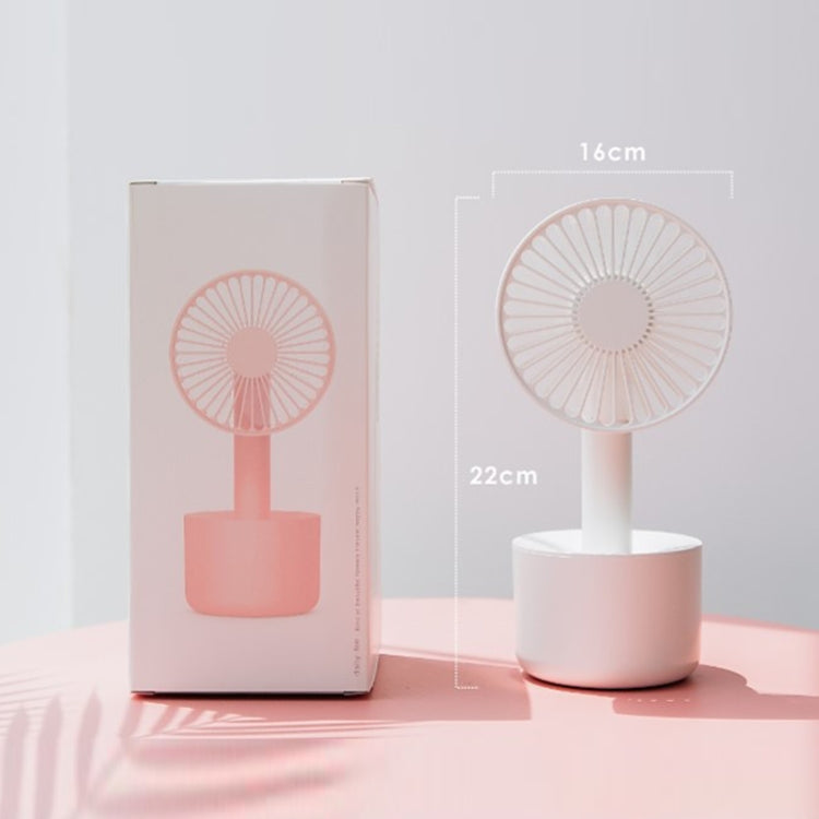 N9 Daisy Handheld USB Mini Portable Fan(White)