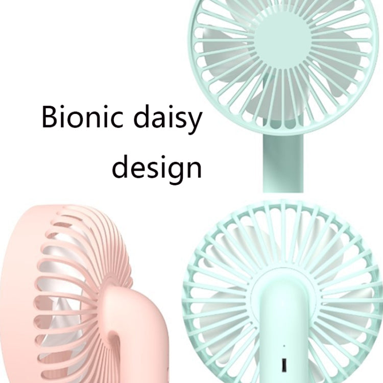 N9 Daisy Handheld USB Mini Portable Fan(White)