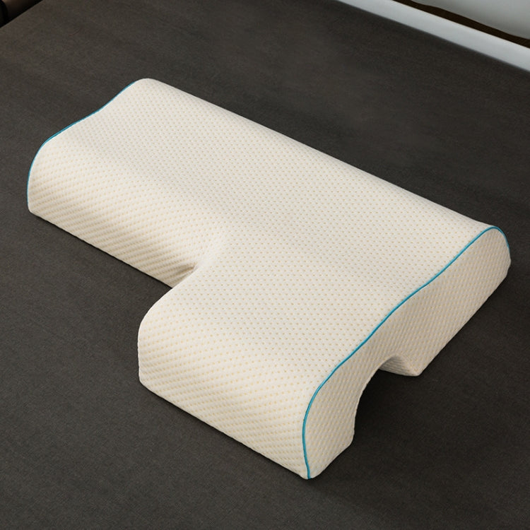 65x49x12cm Couple Pillow Sleep Aid Memory Pillow Protect The Cervical Spine Pillow, Colour: Left Arm (Full Star)