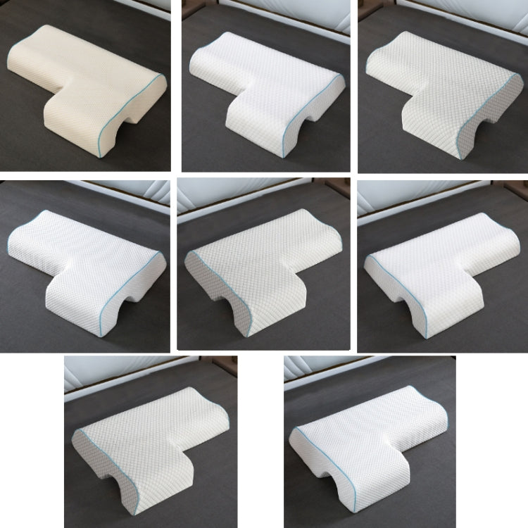 65x49x12cm Couple Pillow Sleep Aid Memory Pillow Protect The Cervical Spine Pillow, Colour: Left Arm (Tianti)