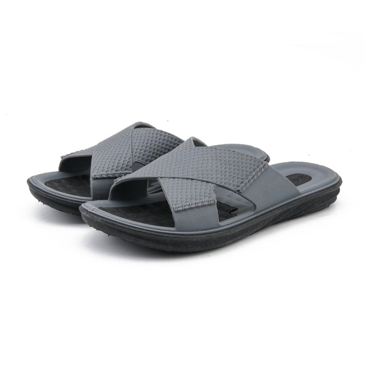 Men Summer Slippers Soft-Soled Sandals Indoor and Outdoor Beach Casual Antiskid Slippers, Size: 42
