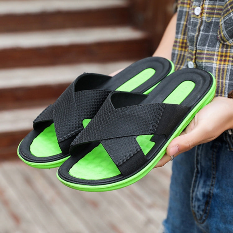Men Summer Slippers Soft-Soled Sandals Indoor and Outdoor Beach Casual Antiskid Slippers, Size: 43