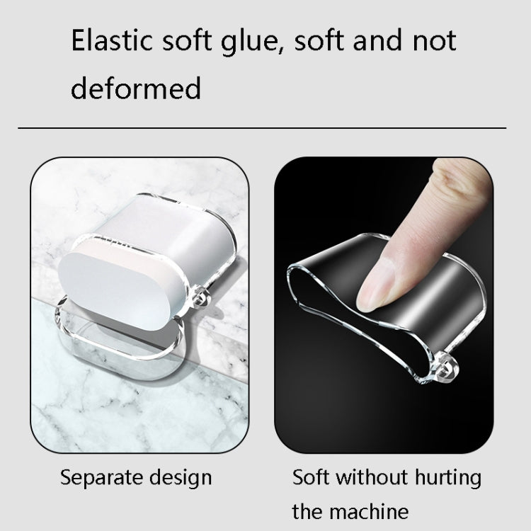 2 PCS Headset Protective Cover Headphone Charging Box Anti-Fall Soft Shell