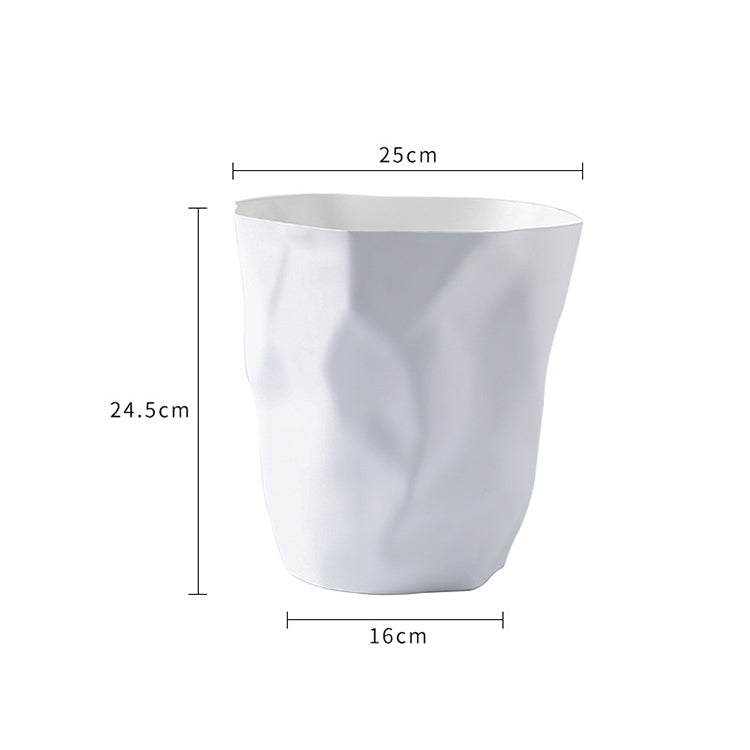 5 PCS Creative Foldable Household Lidless Plastic Trash Can, Size:S