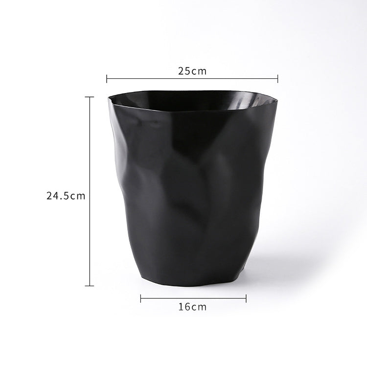 5 PCS Creative Foldable Household Lidless Plastic Trash Can, Size:S