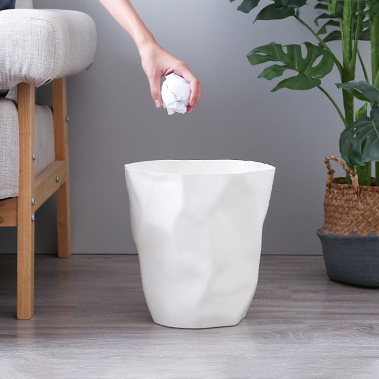 5 PCS Creative Foldable Household Lidless Plastic Trash Can, Size:L