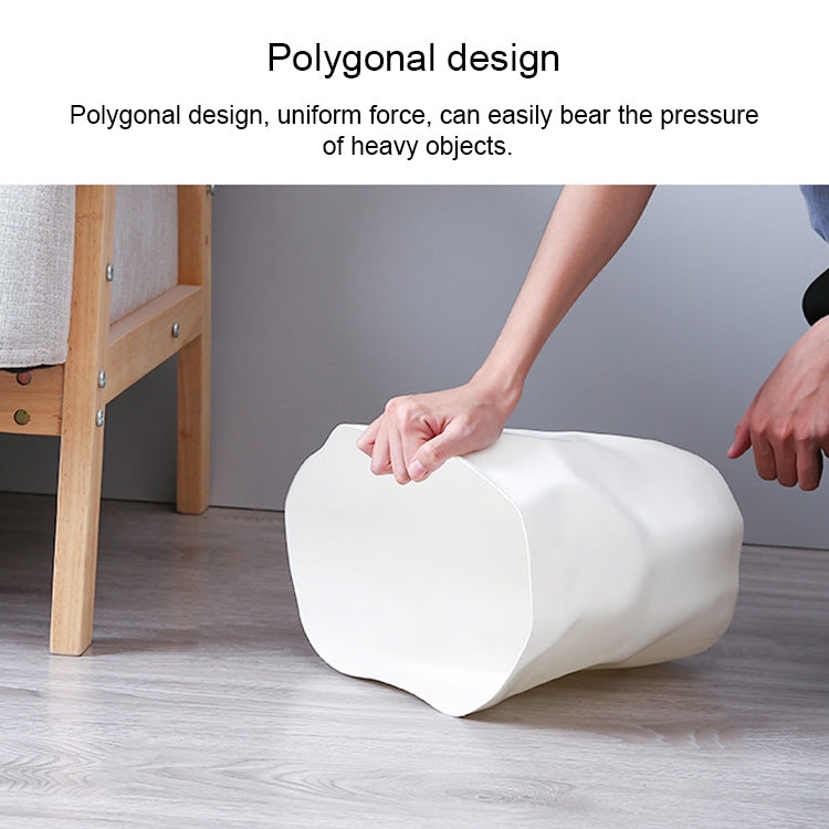 5 PCS Creative Foldable Household Lidless Plastic Trash Can, Size:L