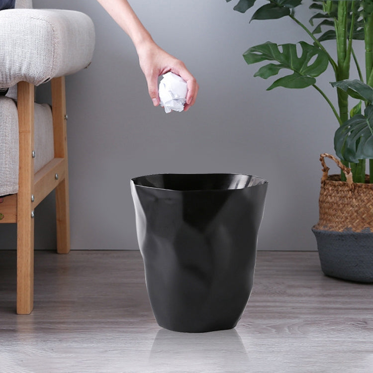5 PCS Creative Foldable Household Lidless Plastic Trash Can, Size:L