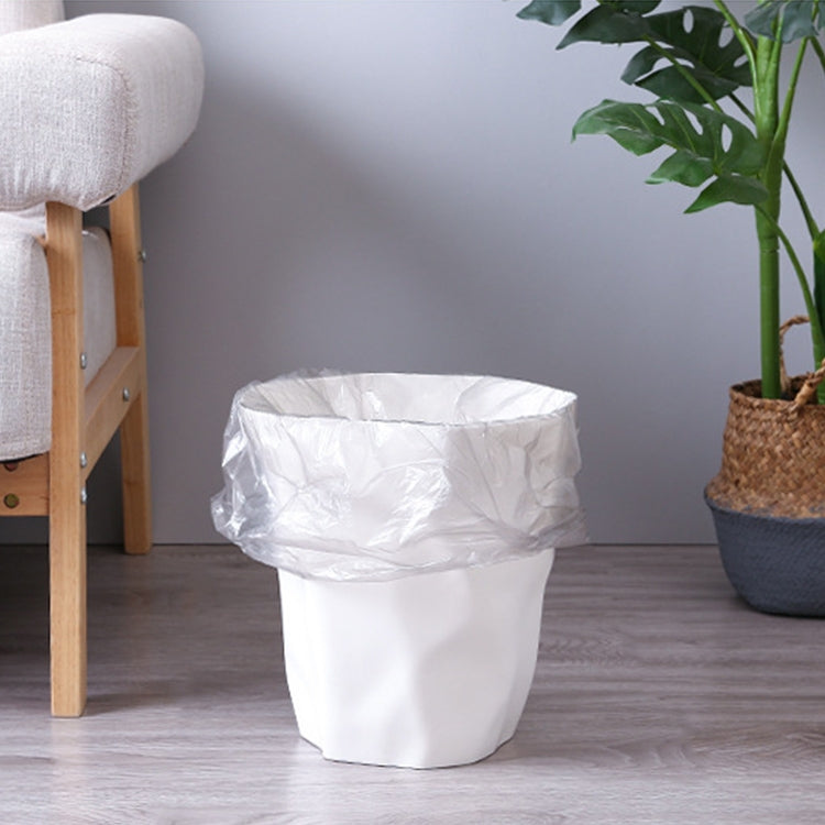 5 PCS Creative Foldable Household Lidless Plastic Trash Can, Size:L