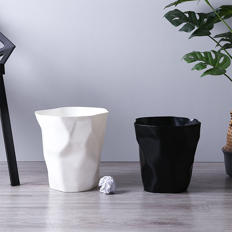 5 PCS Creative Foldable Household Lidless Plastic Trash Can, Size:L