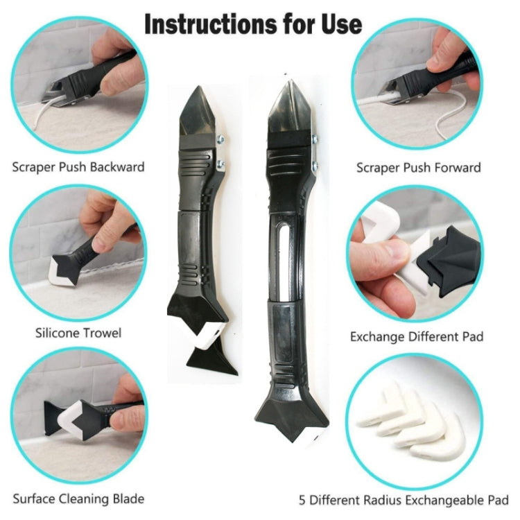 35 PCS / Set Stainless Steel Fill Nozzle Applicator Scraper Blade Beautiful Sewing Tools