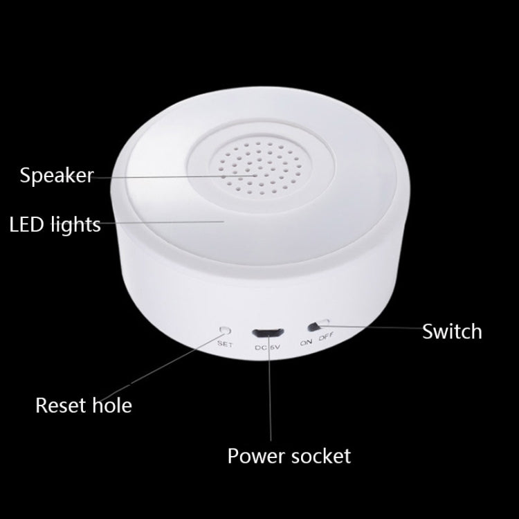 LQ-985 Smart Home Graffiti Wireless Linkage Sound and Light Alarm Horn Siren Alarm