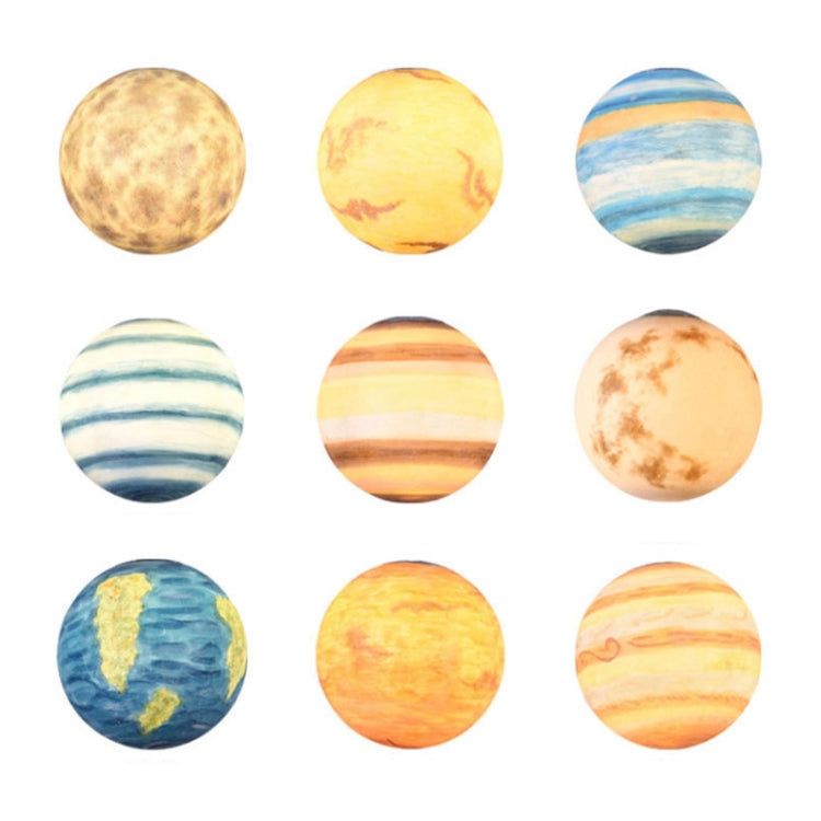 Diameter 20cm Mall Hall Kindergarten Playground Outdoor Planet Chandelier Spherical Lamp, Random Style Delivery