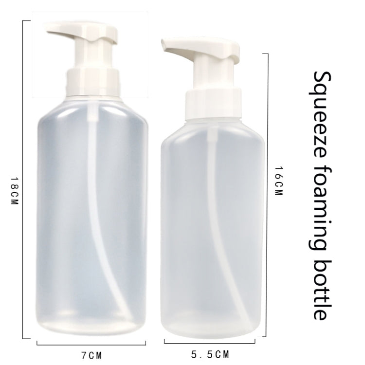 3 PCS Hairdressing Foaming Bottle Styling Hot Foaming Bottle Hand Sanitizer Press And Bottling