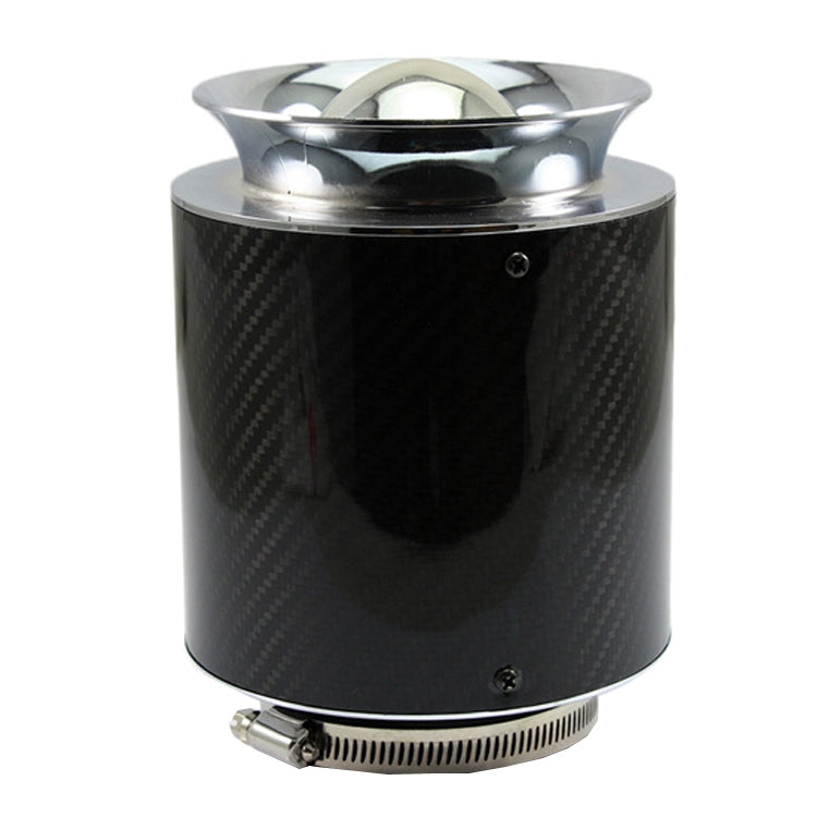 013 Car Universal Modified High Flow Carbon Fiber Mushroom Head Style Air Filter, Specification: Large 60mm Inner Diameter