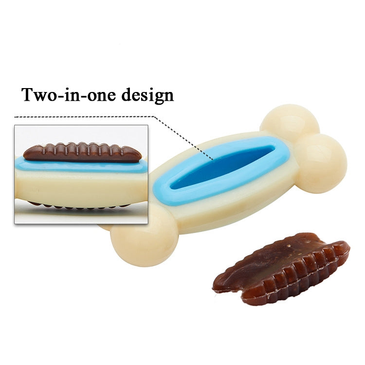 Dog Bite Resistant Molar Toy Nylon Bite Replacement Food Device, Specification: Small N-shaped