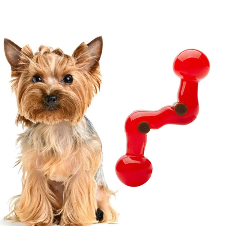 Dog Bite Resistant Molar Toy Nylon Bite Replacement Food Device, Specification: Large N-shaped