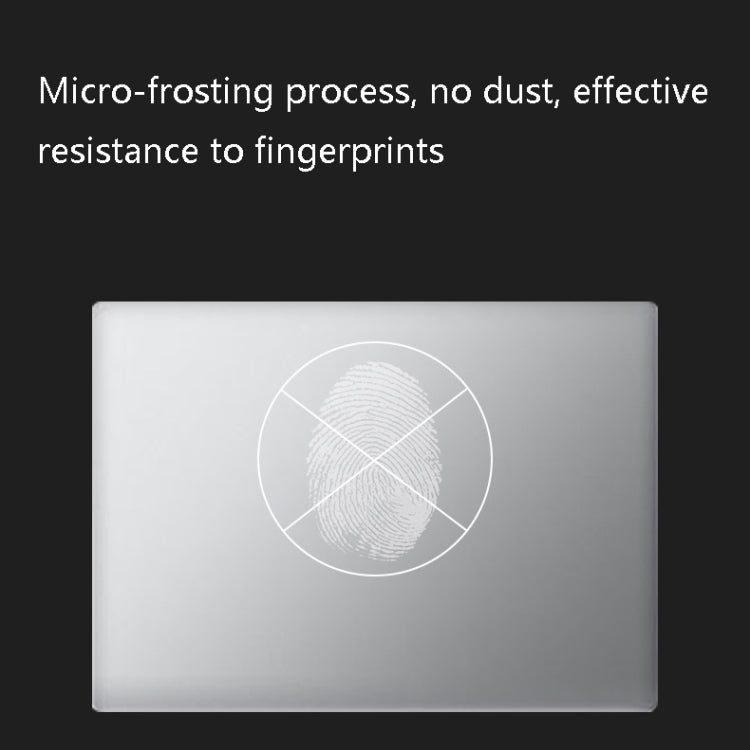 4 in 1 Notebook Outer Sticker Computer Case Full Protective Film For Huawei MateBook 13 Linux(Gray)