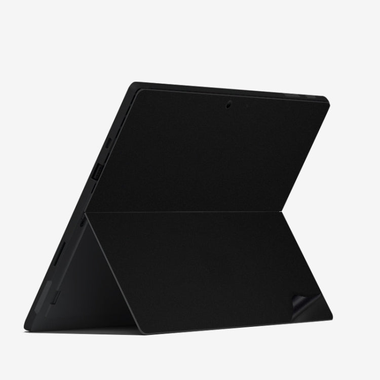 Notebook Shell Protection Sticker For Microsoft Surface Pro 7 (Back A+Border Black Matte)