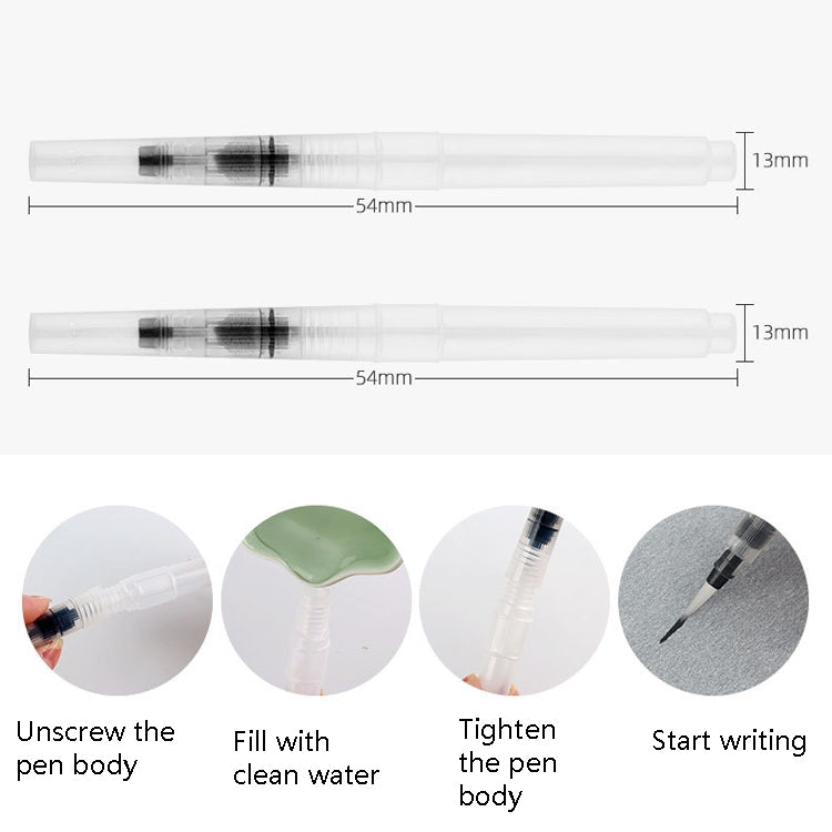 Writing Brush Water Calligraphy Practice Set Water Writing Board Reusable Water Writing Cloth A3