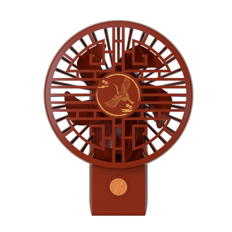 Chinese Style USB Charging Foldable Handheld Vertical Fan