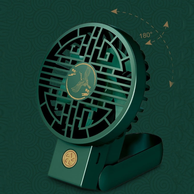 Chinese Style USB Charging Foldable Handheld Vertical Fan