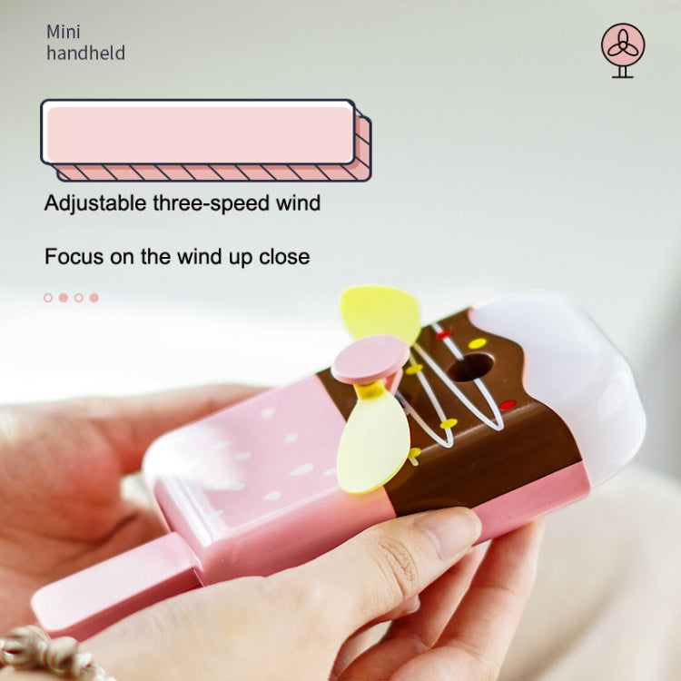 Moisturizing Spray Portable Fan Humidification Cooling Silent USB Rechargeable Fan Random Colour Delivery