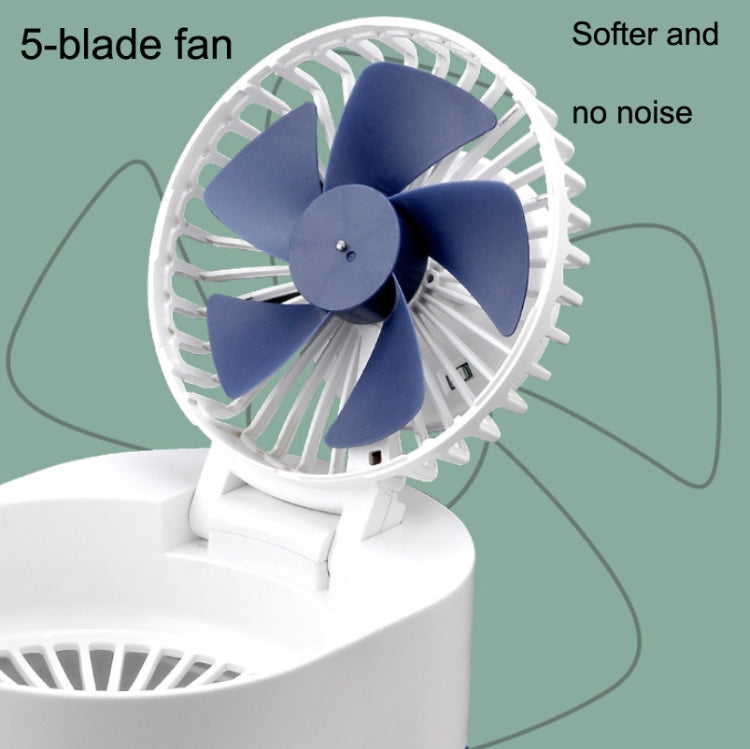 USB Charging Foldable Multi-function Fan With Mosquito Killer(Blue)