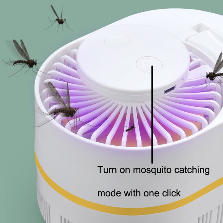 USB Charging Foldable Multi-function Fan With Mosquito Killer(Blue)