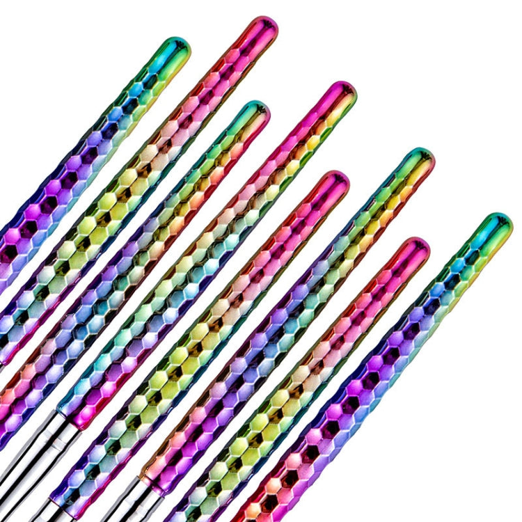 8 in 1 Nail Flower Color Paint Pen Graduation Gear Nail Flower Petal Pen Set