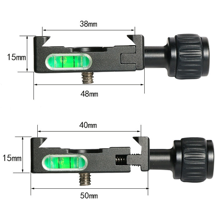 QR60 60mm Aluminum Alloy Quick Release Plate Clamp Base