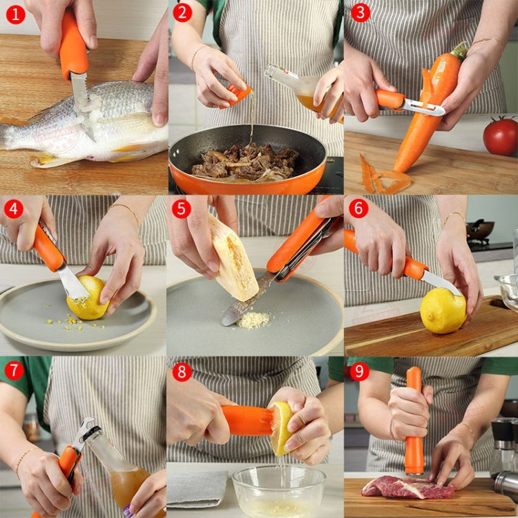 9 in 1 Kitchen Gadgets Multi-Purpose Hand Tools