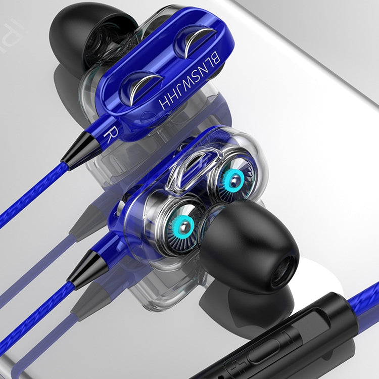 TF-0120 3.5mm In-Ear Headphones Smart Phone Line-Controlled Tuning Headphones
