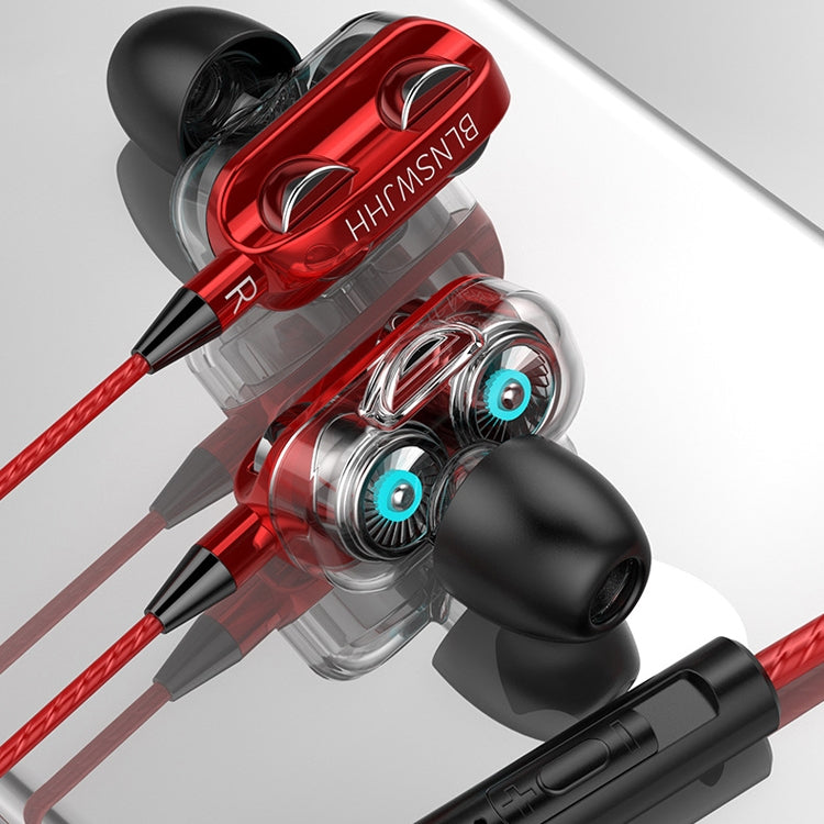 TF-0120 3.5mm In-Ear Headphones Smart Phone Line-Controlled Tuning Headphones