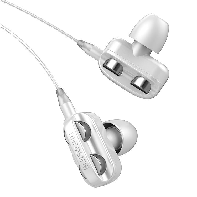 TF-0120 3.5mm In-Ear Headphones Smart Phone Line-Controlled Tuning Headphones