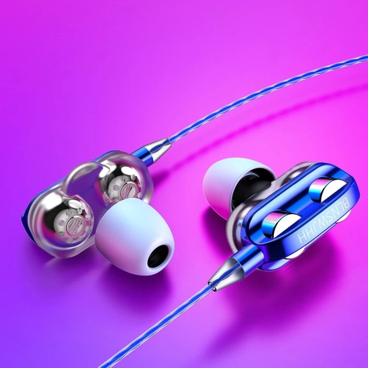 TF-0120 3.5mm In-Ear Headphones Smart Phone Line-Controlled Tuning Headphones