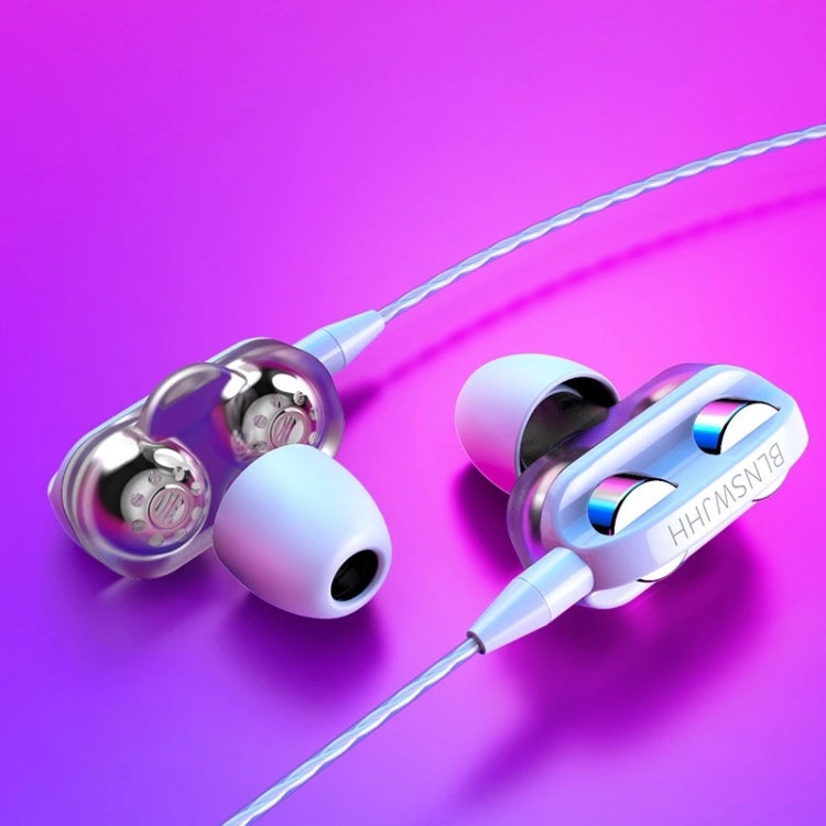 TF-0120 3.5mm In-Ear Headphones Smart Phone Line-Controlled Tuning Headphones