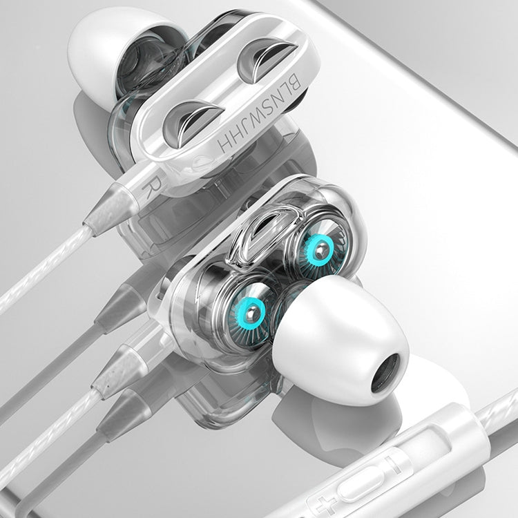 TF-0120 3.5mm In-Ear Headphones Smart Phone Line-Controlled Tuning Headphones