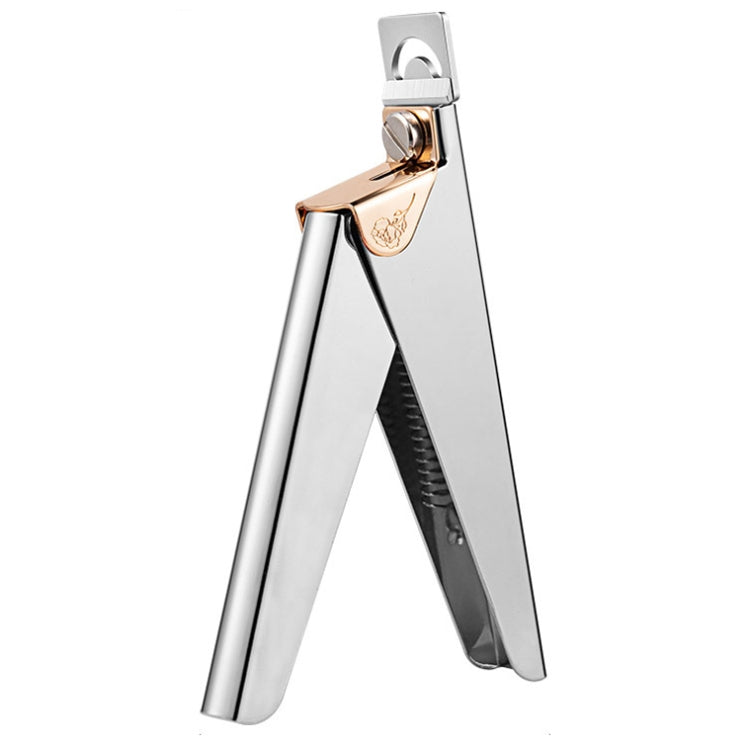 3 PCS Nail Word Cut French U-Shaped Cut Fake Nail Cut Stainless Steel Nail Knife, Color Classification: Silver