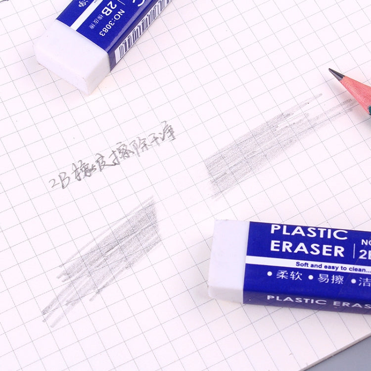 3 Boxes 2B Eraser Pencil Worse Square Small Rubber Children Primary School Exam Painting Eraser Small
