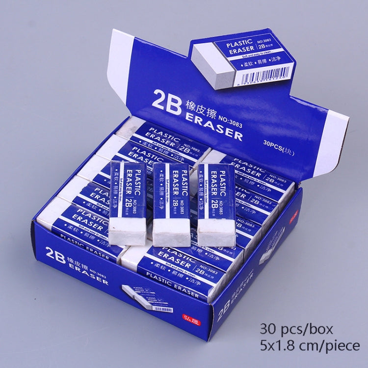 3 Boxes 2B Eraser Pencil Worse Square Small Rubber Children Primary School Exam Painting Eraser Large