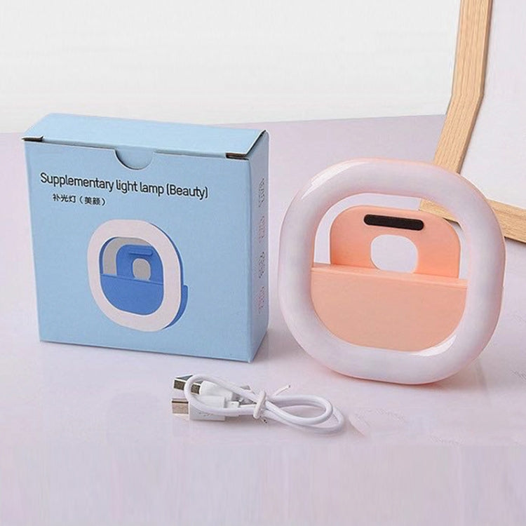 3 PCS Live Mobile Phone Selfie Fill Light LED Flashing Beauty Light, Colour: Square White