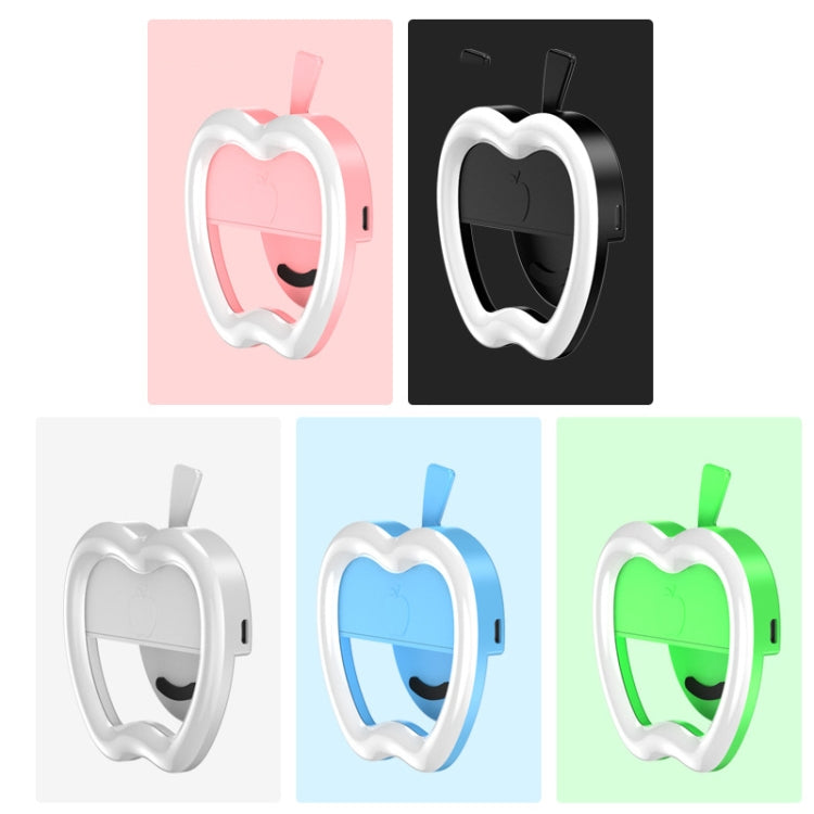 3 PCS Live Mobile Phone Selfie Fill Light LED Flashing Beauty Light, Colour: Apple Green