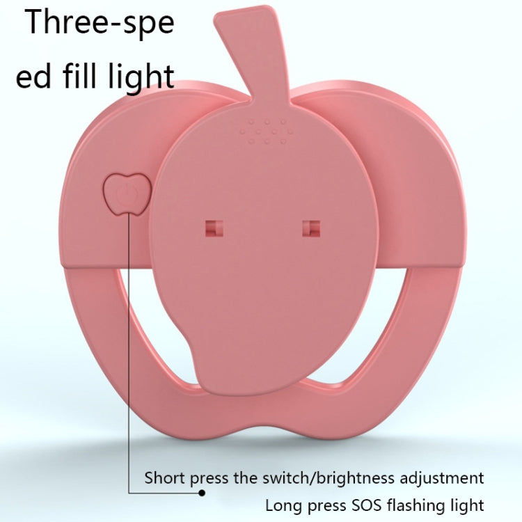 3 PCS Live Mobile Phone Selfie Fill Light LED Flashing Beauty Light, Colour: Apple Green