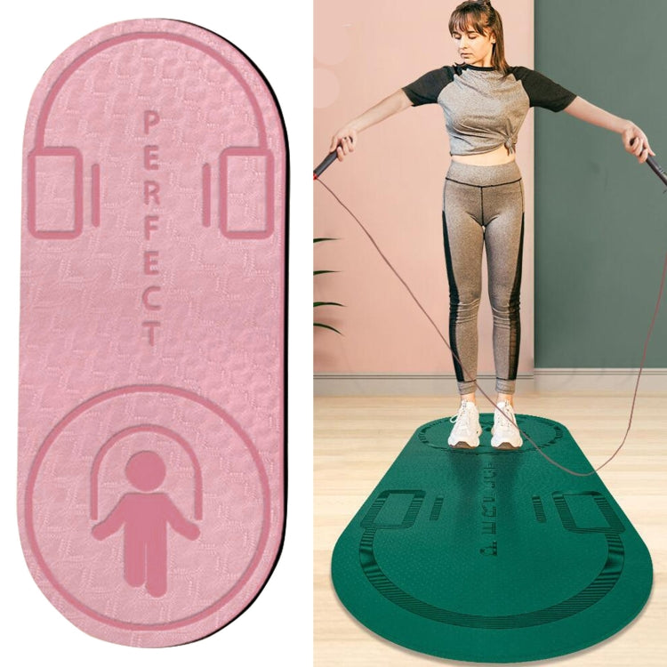 Indoor Skipping Mat Sound Insulation Shock Absorption Thickened Skipping Blanket Non-Slip Yoga Mat, Size: 140 x 60cm