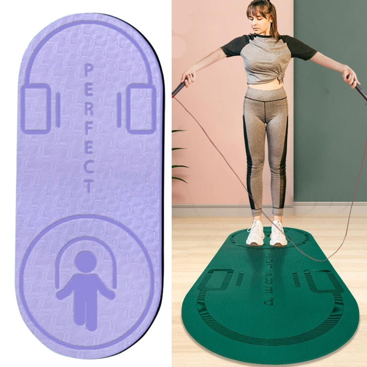 Indoor Skipping Mat Sound Insulation Shock Absorption Thickened Skipping Blanket Non-Slip Yoga Mat, Size: 140 x 60cm