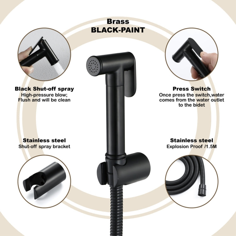 Small Shower Nozzle Toilet Rover Set, Specification: Sprinkler+Base