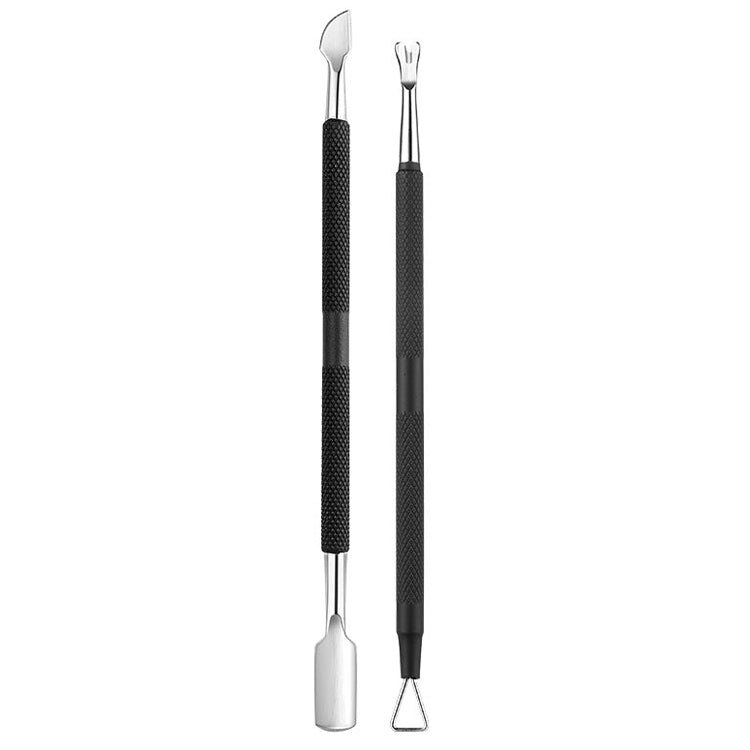 FABIYAN Stainless Steel Dead Skin Shear Steel Push Nail Art Tool Set, Specification: 3 Sets  Set 3