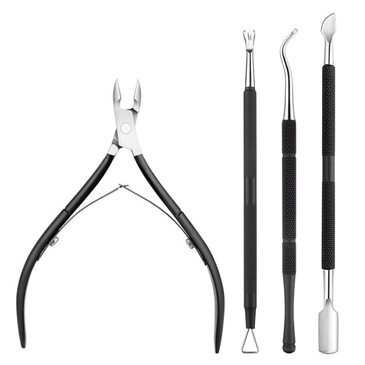 FABIYAN Stainless Steel Dead Skin Shear Steel Push Nail Art Tool Set, Specification:   Set 10