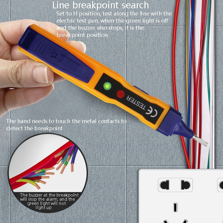 3 PCS Non-Contact Smart Sound And Light Sensing Measuring Electric Pen